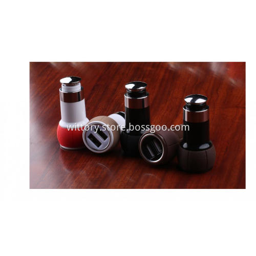 Double color injection Kahki car charger